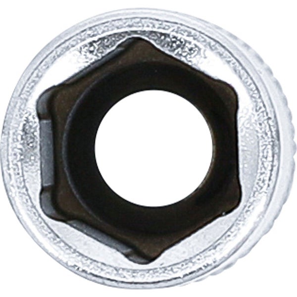 BGS Steckschlüssel-Einsatz Sechskant tief Antrieb Innenvierkant 6,3 mm (1/4) SW 9 mm - 10509