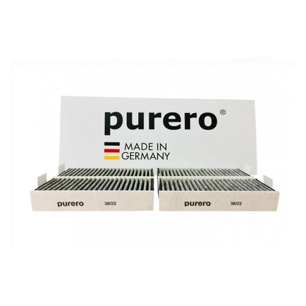 PURERO Premium Aktivkohlefilter als Ersatz für Constructa CleanAir 17007505 / 17004796 (4 Stück)