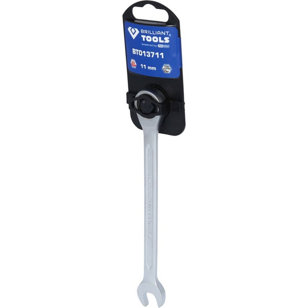 Brilliant Tools Ringmaulschlüssel mit Ratsche, 11 mm