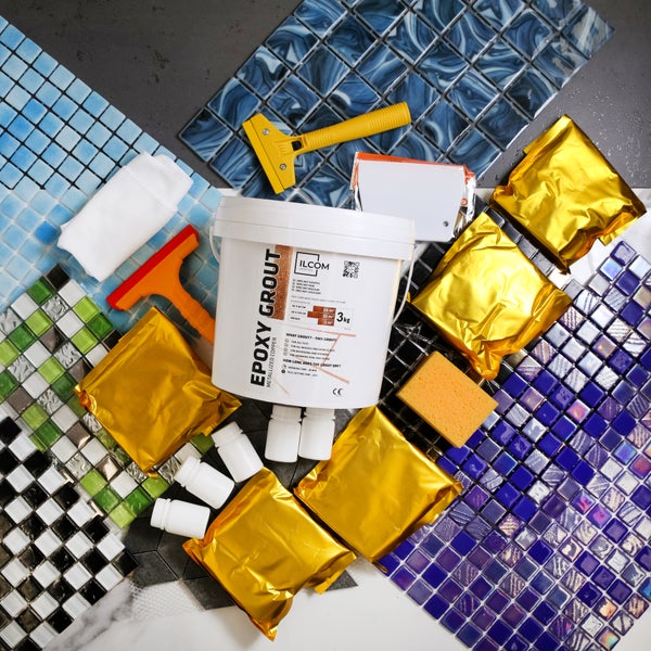 Epoxidharzmörtel zum Füllen von Fugen  - Metallisches Kupfer -  3Kg