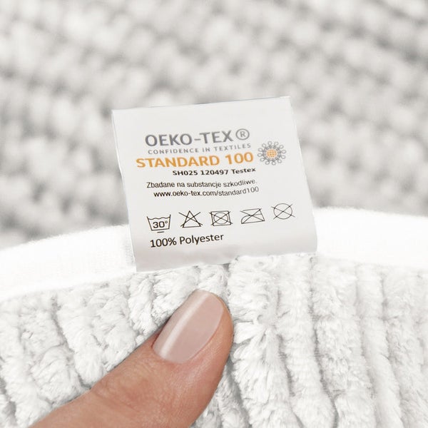 OEKO-TEX Standard 100 Label aus 100 Prozent Polyester