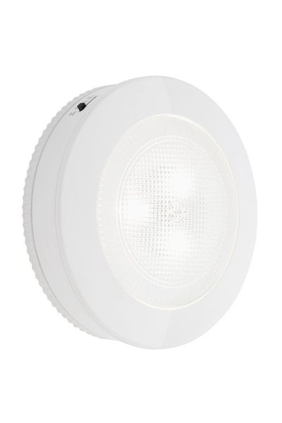 LED Push-Light, Ø 9,1 cm, 0,4 W, Weiß, Briloner Leuchten
