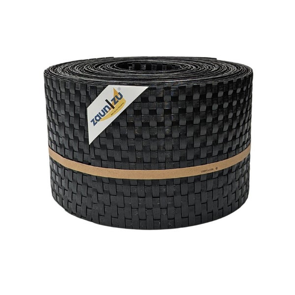 Zaunfolie Rolle mit Flechtmuster