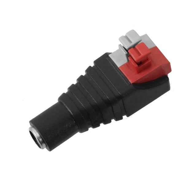 Niedervoltstecker mit Schnellspannanschluss für Lautsprecherkabel