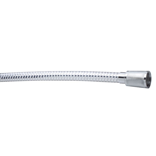 Flexibler Brauseschlauch mit Metallummantelung und Anschlussgewinde