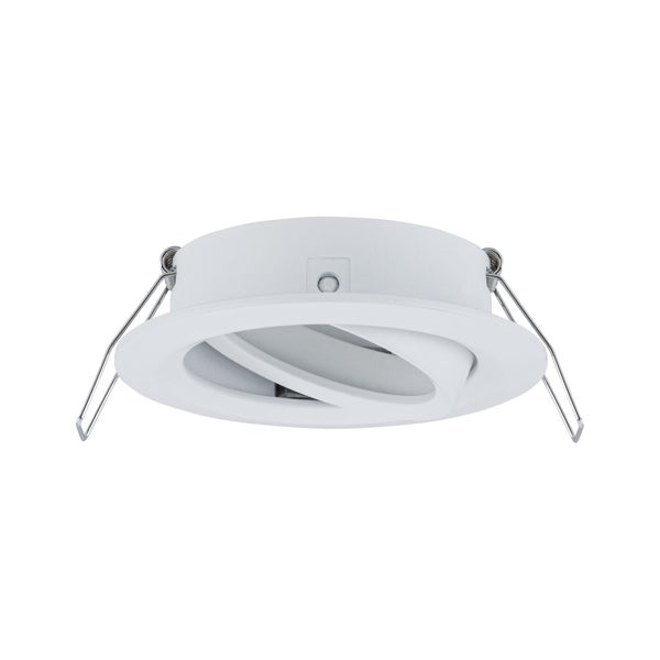 Einbauleuchte Choose Basisset schwenkbar rund 84mm 50° max. 3x10W 230V dimmbar Weiß matt