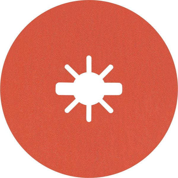 Schleifscheibe mit Lochmuster