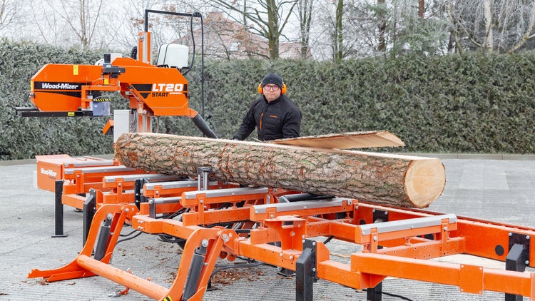 Wood-Mizer LT20START - Hydraulisches Sägewerk mit 6,1m Schnittlänge - 11 kW Elektromotor