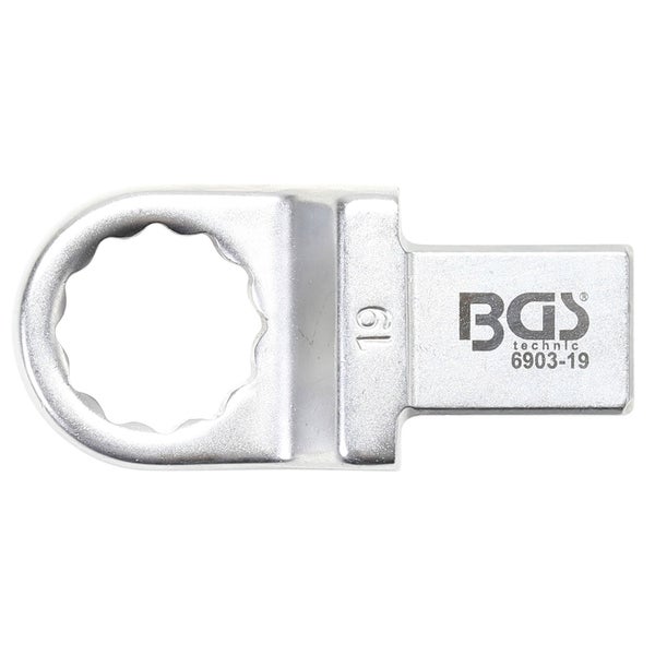 BGS Einsteck-Ringschlüssel 19 mm Aufnahme 14 x 18 - 6903-19