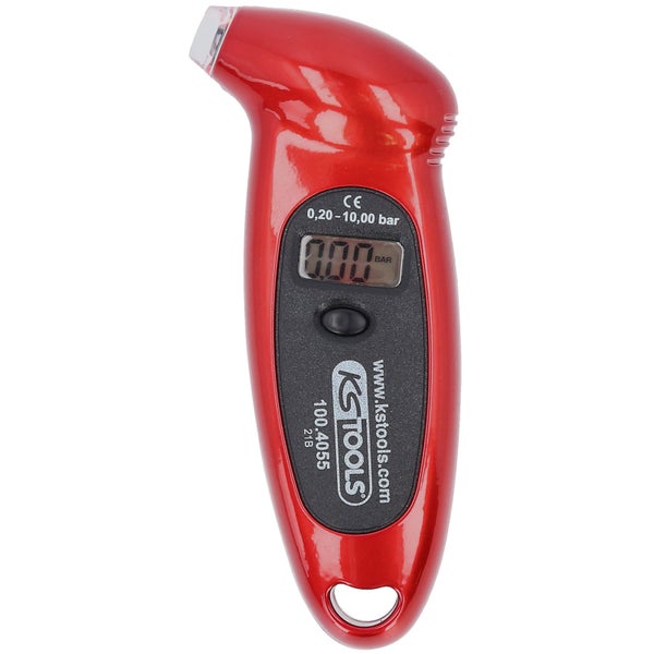KS TOOLS Digitaler Reifendruckmesser 0,20 - 10 bar - 100.4055