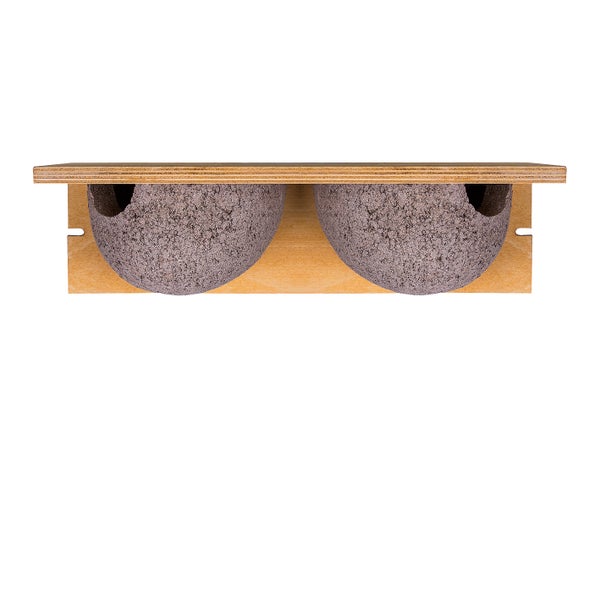 Nistkasten Schwalben Holzbeton Schwalbennistkasten Doppelnest Schwalbennest Mehlschwalbennest Nisthilfe Schwalben