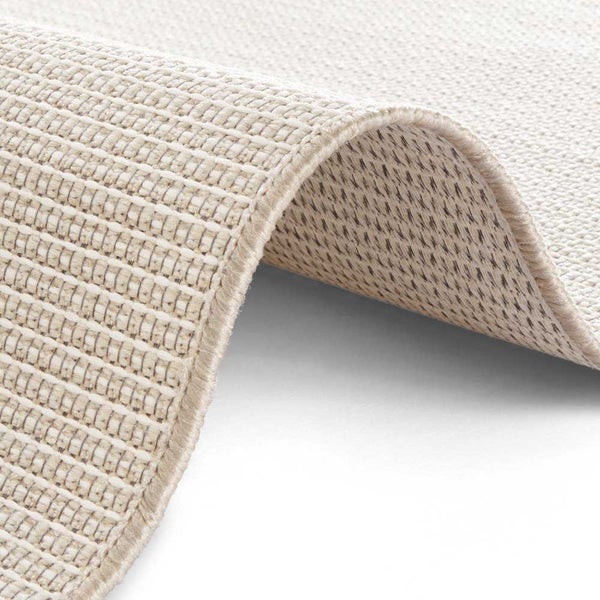 In- & Outdoor Teppich Millau Creme Beige - 80x150x0,4cm