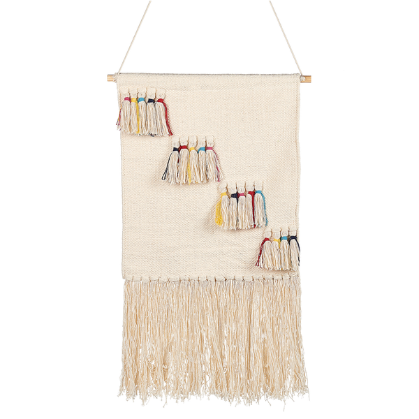 Wandbehang BUREWALA Baumwolle 108 cm Beige