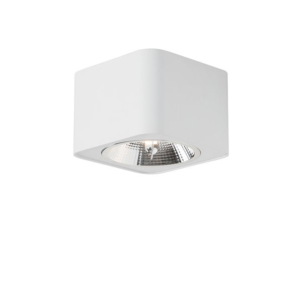 Quadratische Deckenleuchte mit Leuchtmittel