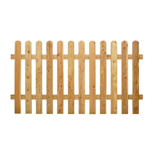 Holzzaun zur Gartengestaltung