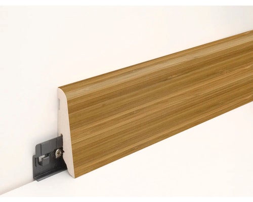 Sockelleiste FU060L1 MDF Bambus karamell 19x58x2400mm