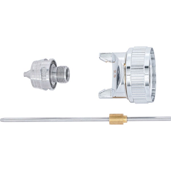 Düsensatz für Spritzpistole, bestehend aus Düse, Nadel und Luftkappe