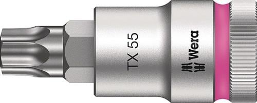 Wera Steckschlüsseleinsatz 8767 C HF TORX 1/2 T55 Länge 60 mm - 5003837001