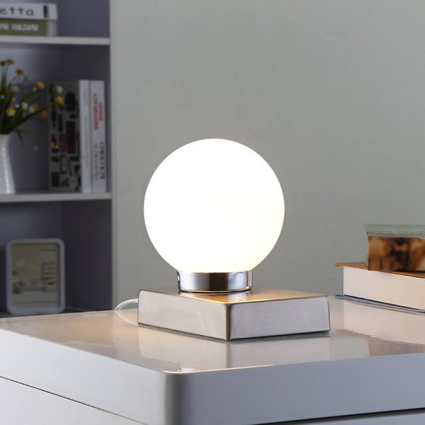 Lindby Tischlampe Naomi (Modern) in Weiß aus Metall (1 flammig, E14) - Tischleuchte Schreibtischlampe Nachttischlampe Schlafzimmerleuchte