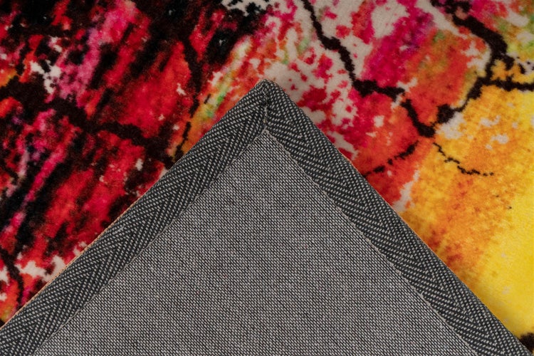 Kurzflor Teppich Rhombique Multi Modern 160 x 230 cm