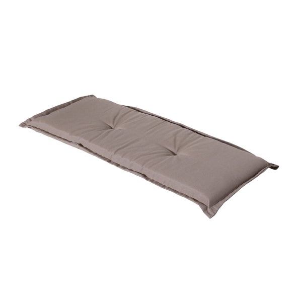 Bankauflage Panama, Taupe – Ca. 180x48 cm