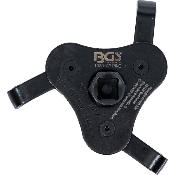 BGS Ölfilterspinne 3-armig für Ölfilter Ø 65 - 120 mm - 1039-SPINNE