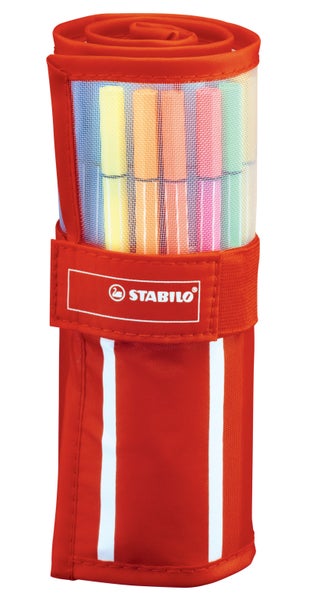 STABILO Filzstifte Pen 68 Rolle, 30er Set