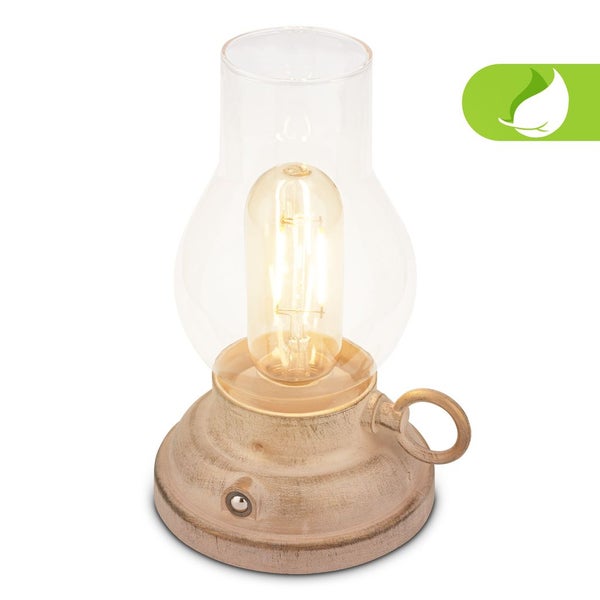 LED Tischlampe Akku LED Tischleuchte Dimmbar Kabellos Touch Warmweiß Terrasse