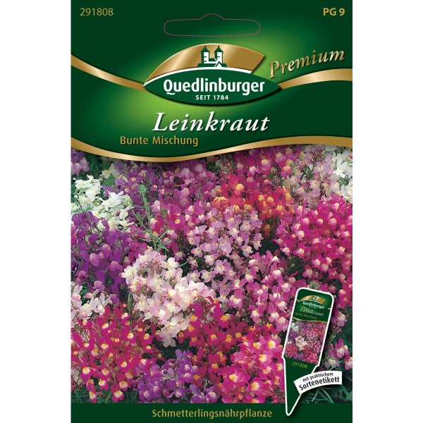 Leinkraut Bunte Mischung Samen von Quedlinburger SAATGUT