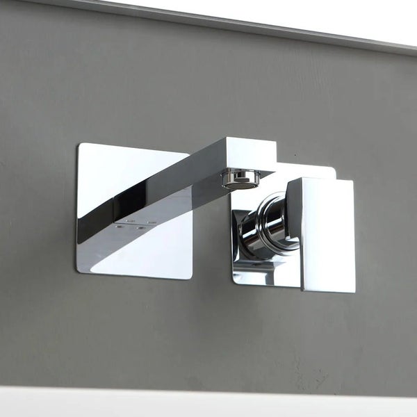 Wandarmatur für Waschtischarmatur, eckiges Design