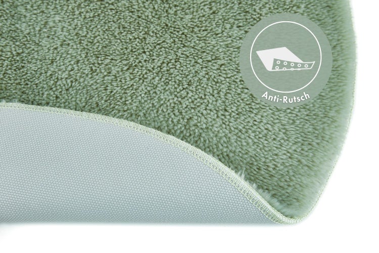 Badematte Florida 60 cm rund in Salbei
