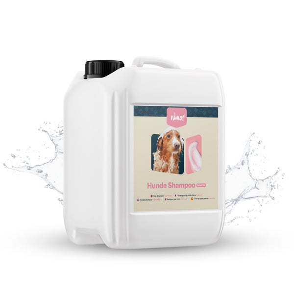 nimo® Hunde Shampoo sensitiv • ohne Duftstoffe und pH-Neutral für alle Rassen