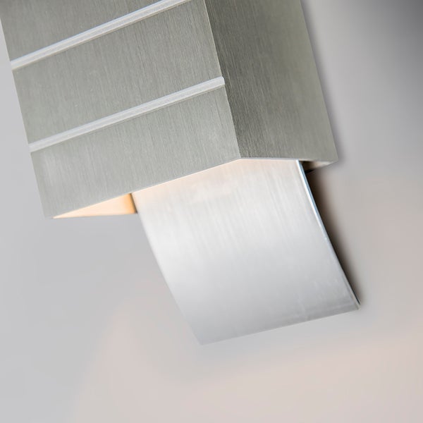 Set mit 2 modernen Aluminium-Wandlampen - Amy