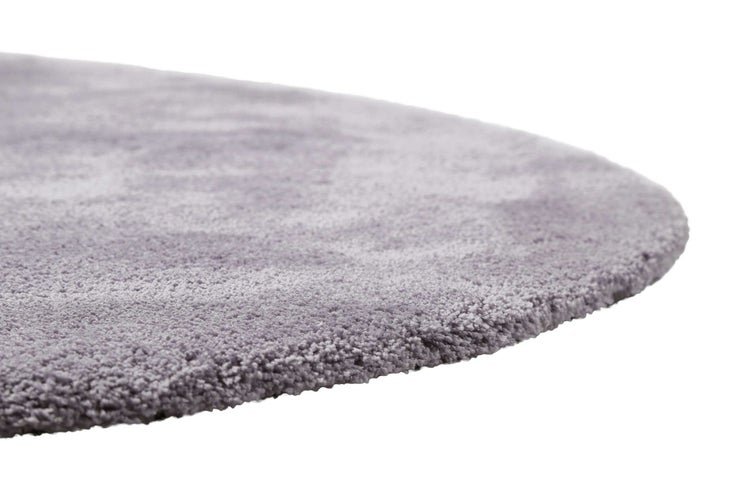 Teppich Rund Lila Hochflor Pisa Homie Living 200 cm rund