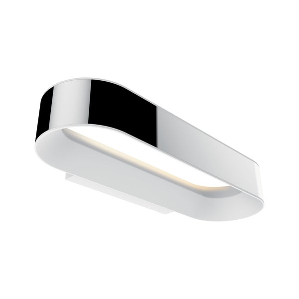 Moderne LED Wandleuchte mit ovalem Design und reflektierender Oberfläche für eine dekorative Beleuchtung