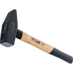 Schlosserhammer mit Holzstiel und BGS Logo