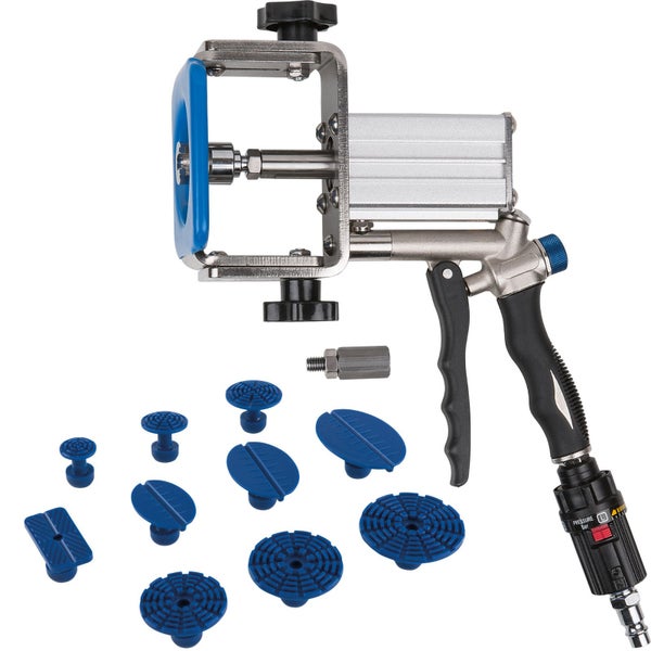 KS TOOLS Profi-Druckluft-Ausbeul-Auszieher-Satz 12tlg. - 140.2520
