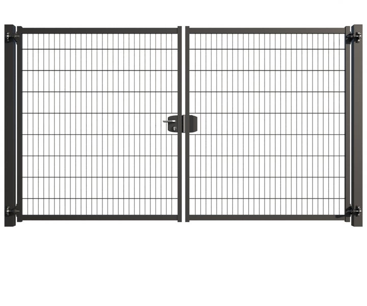 Doppelflügeltor aus Gitter