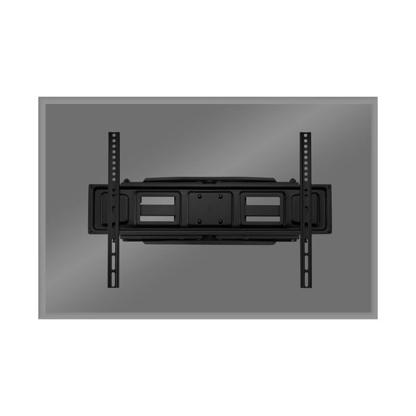 ECD Germany TV Wandhalterung Schwenkbar Neigbar Halterung für 37-80 Zoll Fernseher (94-203cm) Flach&Curved LCD/LED VESA 600x400 max. 40kg Vollbewegliche Fernsehwandhalterung ausziehbar mit Schwenkarme