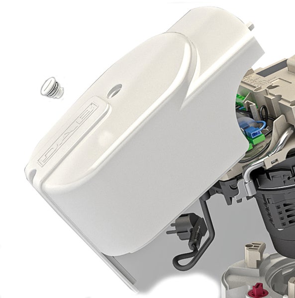 Toilettenpapierhalter aus Bambus mit Anhänger Designed in Germany