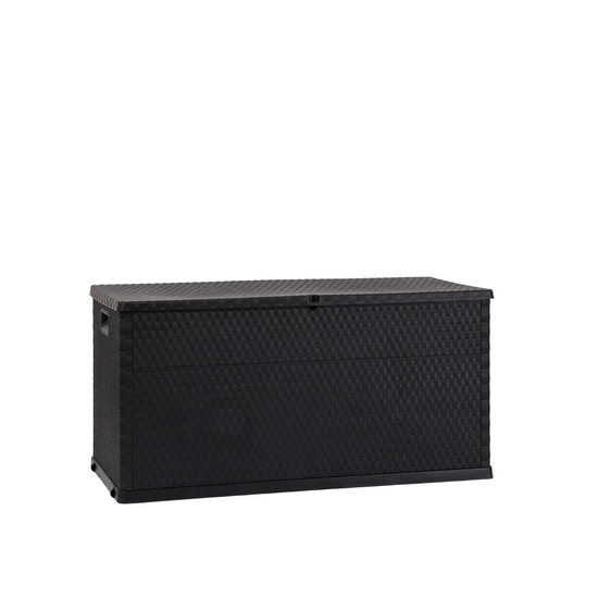 Toomax Rattan Lagerbox 420 Liter Anthrazit Wetterfest und Robust