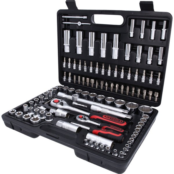 KS TOOLS 1/4+1/2 Steckschlüssel-Satz 108tlg. - 911.0708