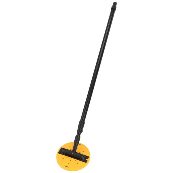 Mirka DecoSander staubfreier Stabschleifer für glattes Wand- & Deckenfinish, Trockenbau, Detailarbeiten / 80x230mm & Ø 225mm Schleifteller / Klett