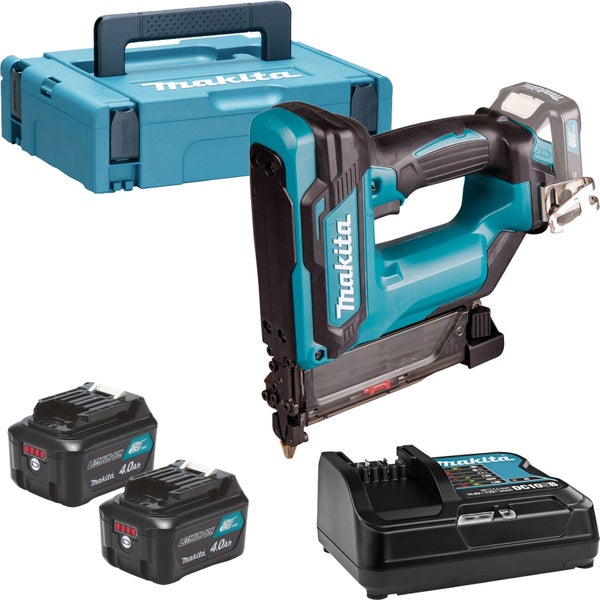 Makita ST113DSMJ Akku-Tacker 12 V max. / 4,0 Ah, 2 Akkus + Ladegerät im MAKPAC