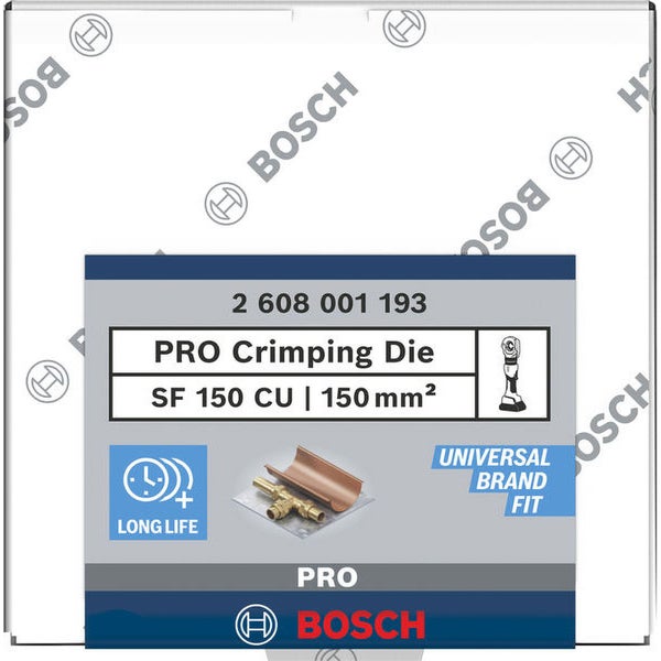 Bosch Pro Crimp Die SF 150 CU, 150 mm²