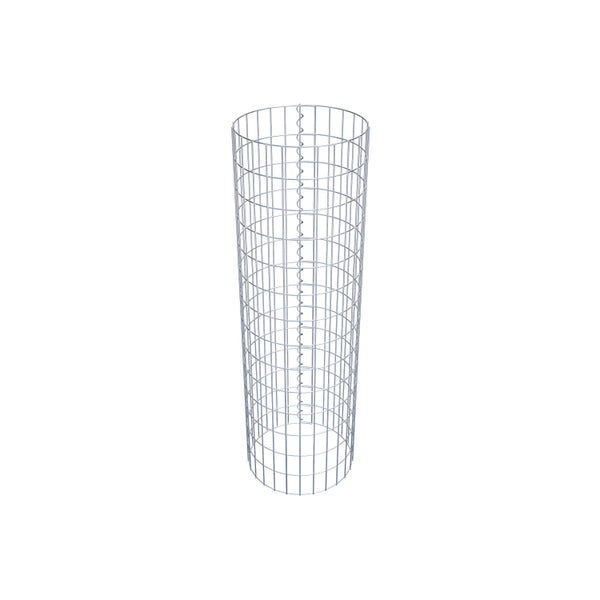 Gabionensäule Durchmesser 42 cm, MW 5 x 10 cm rund - Höhe: 1,40 m