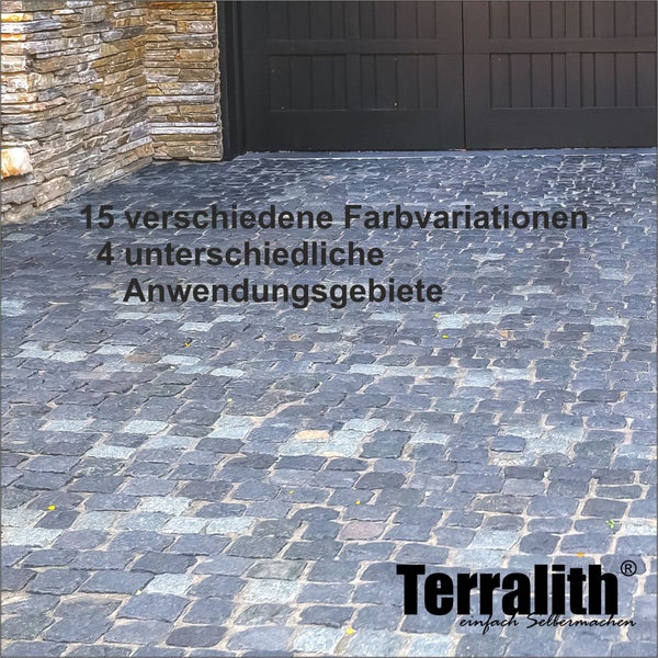 Terralith 2K Pflasterfugenmörtel LKW 26,5 kg -schwarz-