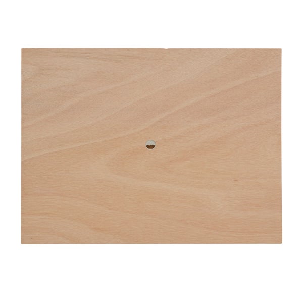 Schwebende Malplatte 2er Set 30x40 cm (LxB) Leinwand im Holzrahmen zum Bemalen naturfarben