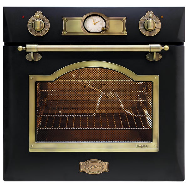 Kaiser Empire Backofen im Retro Design mit analogen Bedienelementen und Uhranzeige