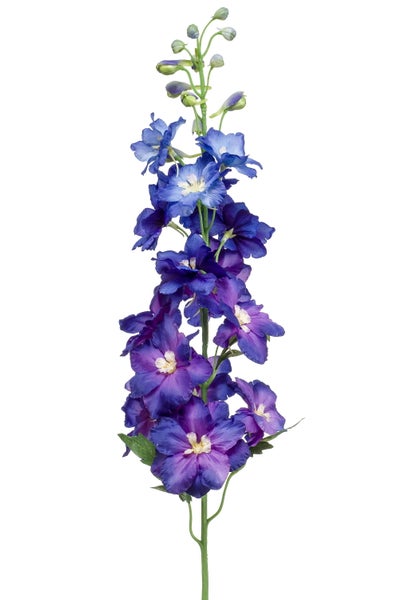 Künstliche Begonie in beigem Pflanztopf mit strukturierter Oberfläche und Emerald Logo.